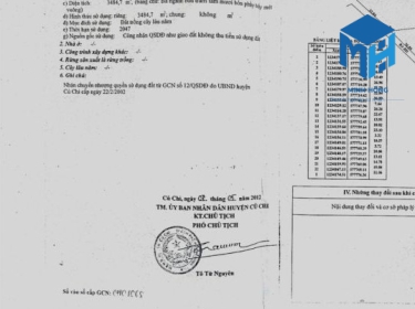 Đất Trồng Cây Lâu Năm Tại Củ Chi Cần Bán Giá 3 Tỉ 4 3